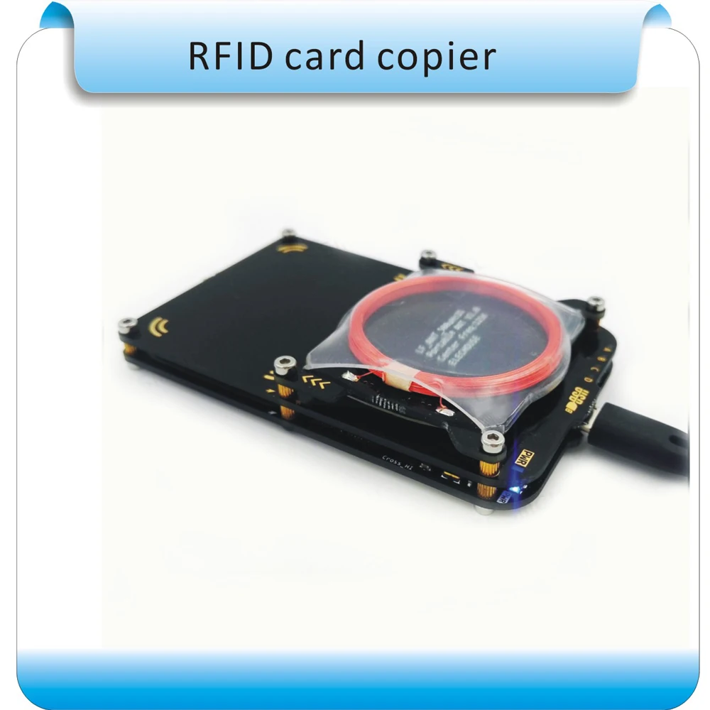 Обновленная версия на английском языке 10 Частота RFID Копир ID/IC считыватель писатель/копия M1 13,56 МГц Sector0 зашифрованный+ 30 шт. 3 вида тегов