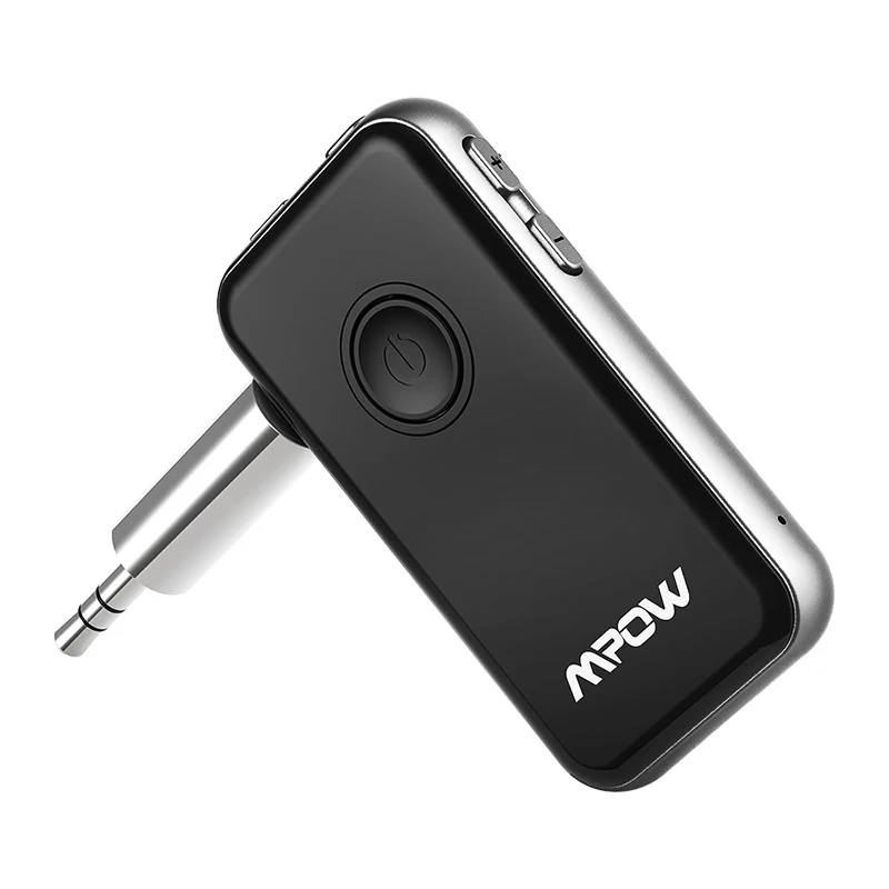 Mpow BH045 2-в-1 Bluetooth передатчик и приемник Беспроводной Bluetooth Динамик 3,5 мм аудио адаптер для наушников ТВ ПК автомобиля Стере - Цвет: Silver And Black