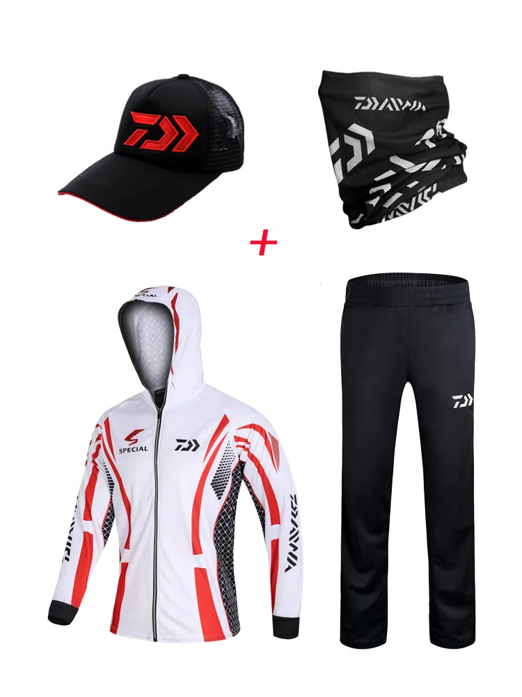 

2019 New Fishing Clothing Quick Dry Anti-uv Outdoor Sports Clothes Long Sleeve Fishing Shirts Mens Hiking Fishing Suit