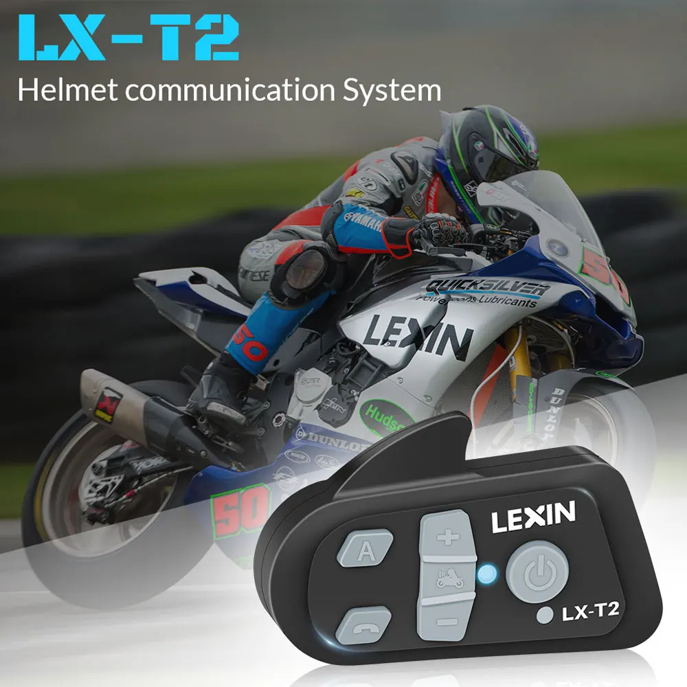 Lexin 2 шт 800 м шумоподавление Bluetooth мотоциклетный шлем для езды на снегоходе гарнитура для телефона/gps/MP3 Intercomunicador