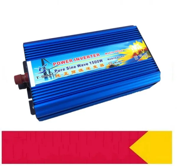 

digital display Pure sine wave dc ac Inverter 1.5kw 1500w 24v dc to 230v ac