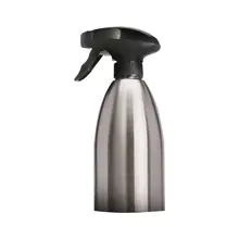 Stainless Steel Spray Bottle Olive Oil Sprayer Oiler Pot for BBQ Barbecue Cooking Cookware Kitchen Tool plastic kitchen cooking oil brush bottle for barbecue frying orange
