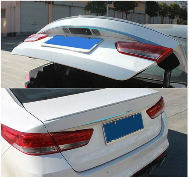 

FIT FOR KIA OPTIMA K5 2016 2017 CHROME REAR TRUNK LID COVER TRIM TAILGATE MOLDING BOOT DOOR HANDLE BEZEL GARNISH STRIP STYLING