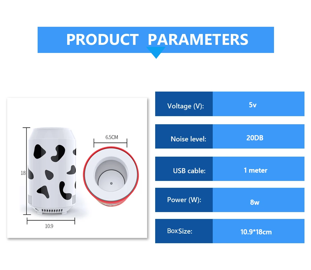 KEMIN USB мини-холодильник Холодильный Портативный Авто небольшой постоянным током морозильник холодильник низкая Напряжение 5V льда бутылка Коробка Кулер 18 см* 11 см