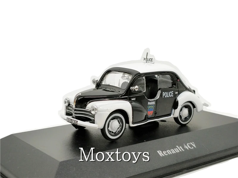 1:43 ATLAS Editions коллекции Renault 4CV литья под давлением Миниатюрная модель автомобиля