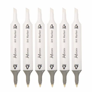 

MEEDEN 3pcs 0# Colorless Blender Marker Alcohol Based Ink Double Head Sketch Marker Set for Artist Manga Painting Blender Suppli