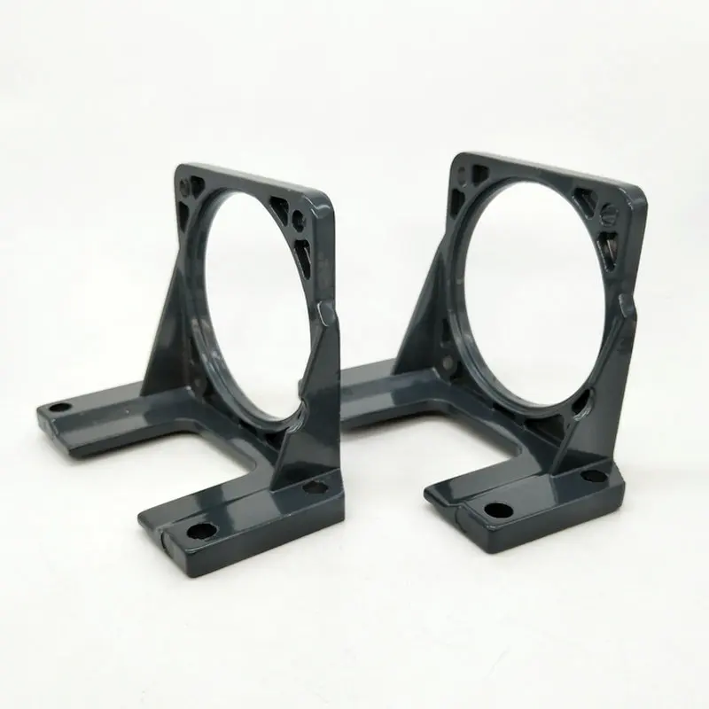 

New Product Metal L type fixing bracket induction motor Mounting base 60 70 80 90 100 120 mm flange universal support foot 2pcs