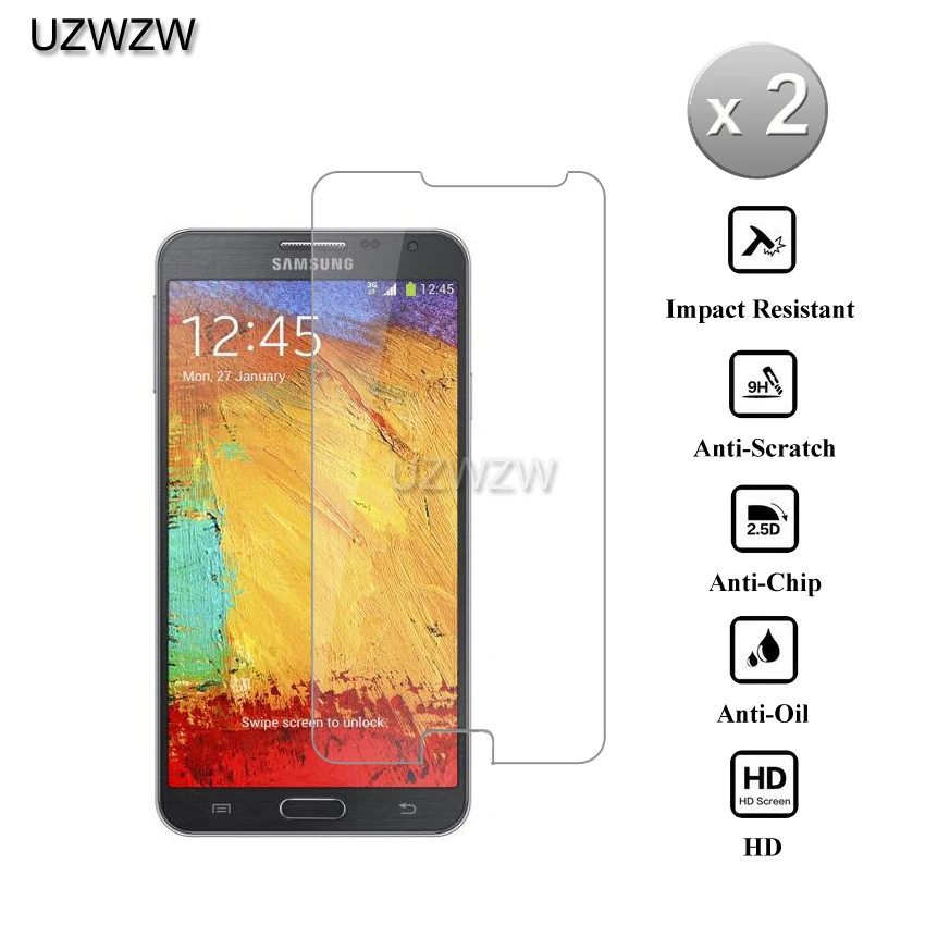 2 шт для samsung Note 3 Neo glass 2.5D Закаленное стекло для samsung Galaxy Note 3 Neo N7505 N750 7502 Защитная пленка для экрана