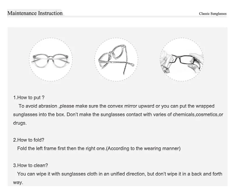 Maintenance-instruction