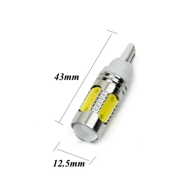 Авто 1x Белый T10 7.5 Вт LED 194 168 192 W5W туман с подсветкой автомобилей клина стороны света ошибок автомобиля боковой свет Тюнинг автомобилей OC 20 - Цвет: Белый