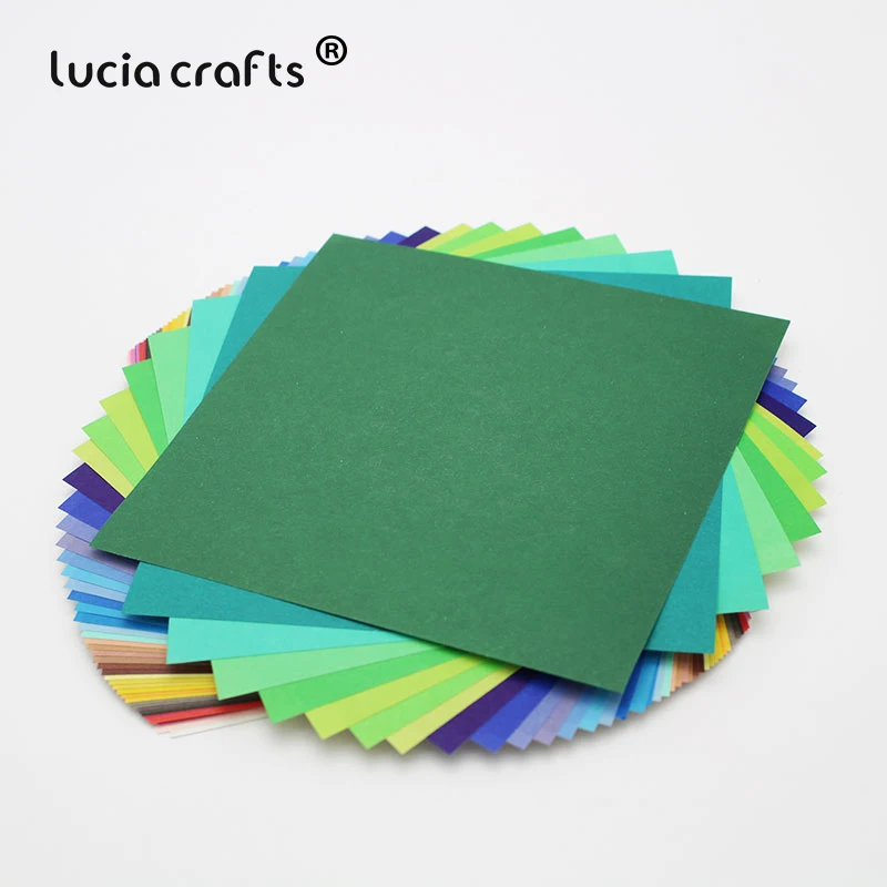 

SALE! 50PCS 15*15cm Colorful Origami Paper Double Sided Coloured Craft Square Assorted DIY Folded Papercraft Tools I0418