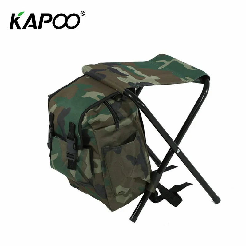 

Portable Folding Chair For Fishing Camping BBQ Stool Folding Extended Hiking Seat Garden Ultralight Outdoor Leisure Chair