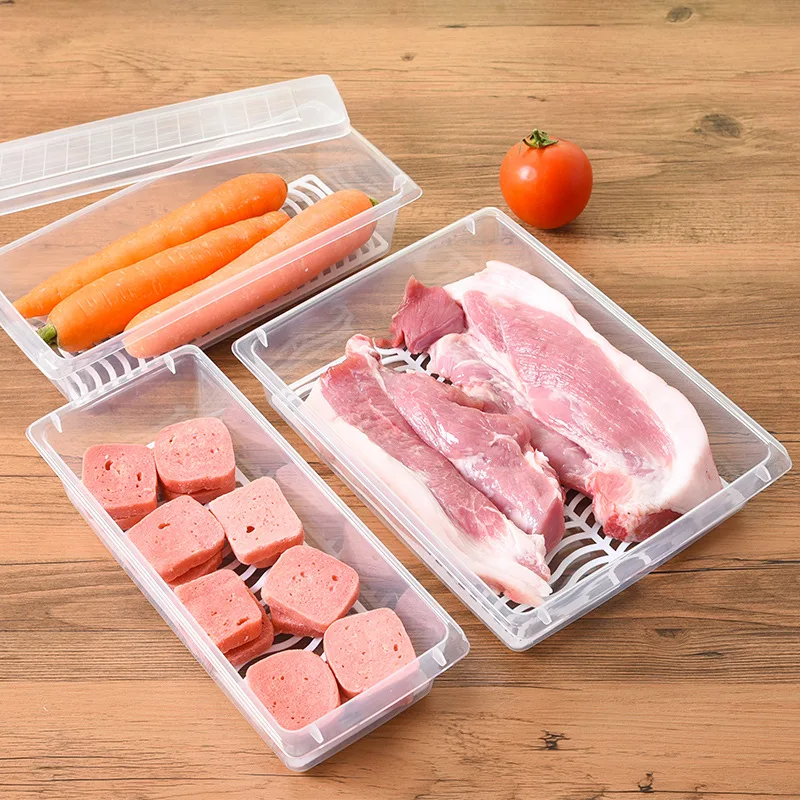 Контейнер для хранения свежих продуктов кухонный органайзер холодильника чехол