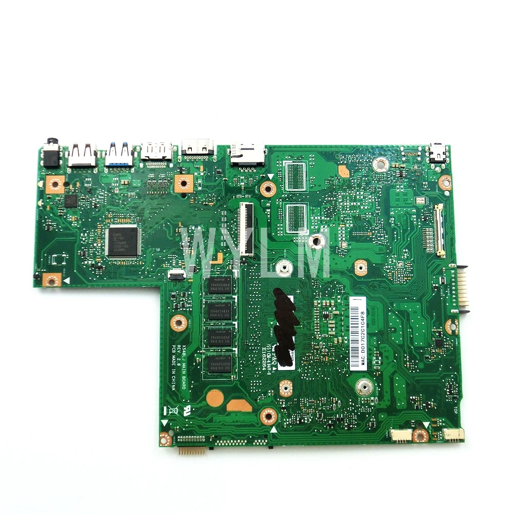 Системная плата X540LA MB._ 4G/Φ/AS 4GB RAM 90NB0B00 R00020 REV2.0 для Asus X540L X540LJ X540 F540L
