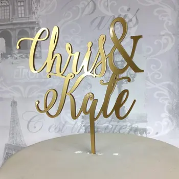 

Personalised Wedding Cake Topper First Mr & Mrs Names Custom Acrylic UK Script Swirly Swirl Wooden Engagement Cake Topper