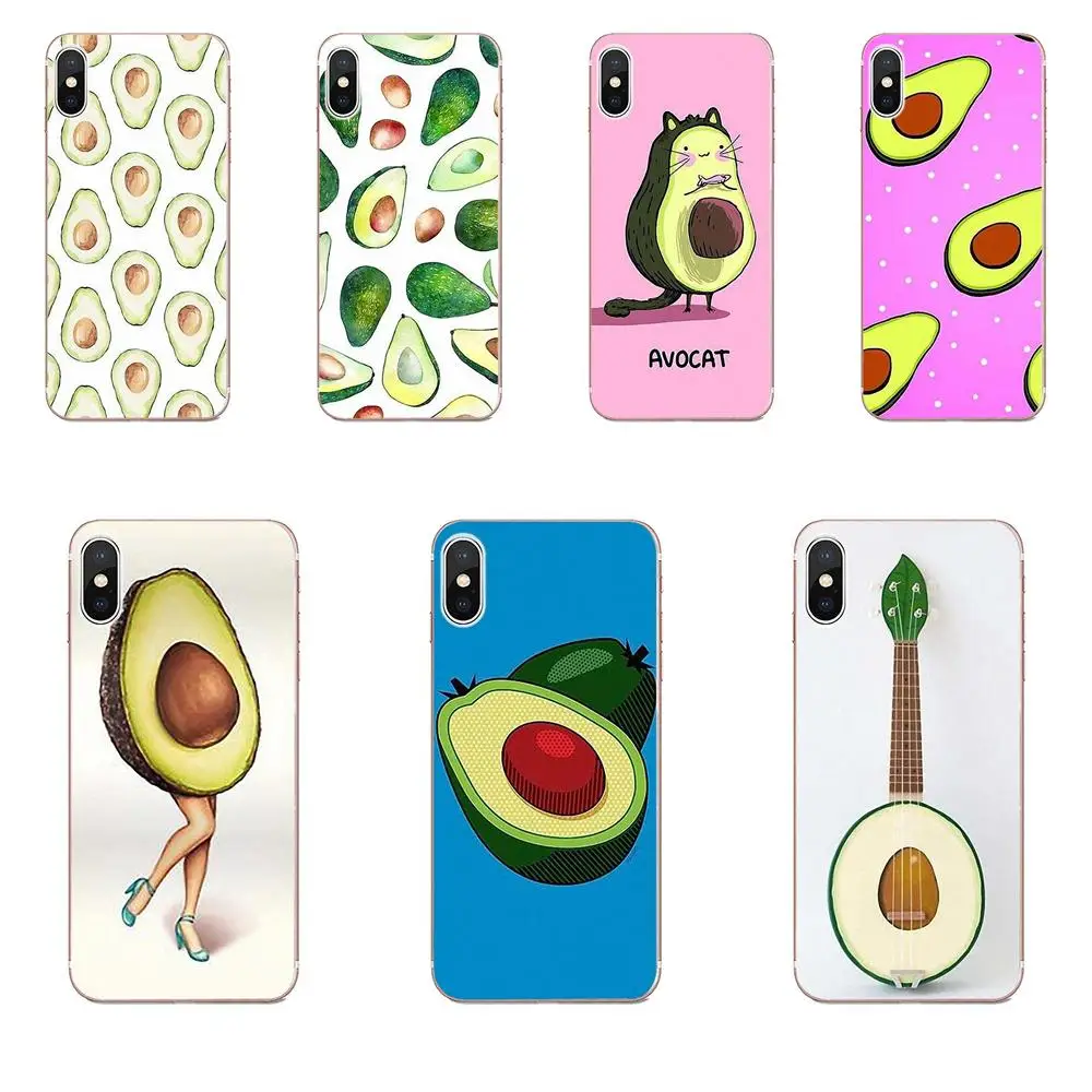 

Phone Cases Avocado Fruit Art Pattern For Xiaomi Redmi Note 2 3 3S 4 4A 4X 5 5A 6 6A Pro Plus