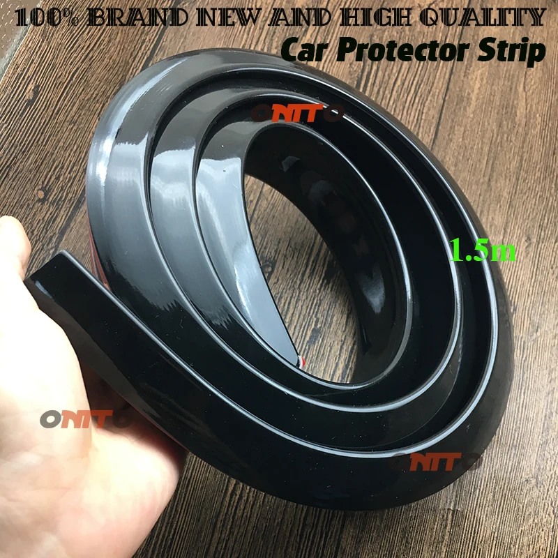 Goede Auto Bumper Hoek Guard Strip Anti rub Kras Bescherming Decoratie Auto Spoiler Bumper Strip Wiel Wenkbrauw Trim Lip Sticker