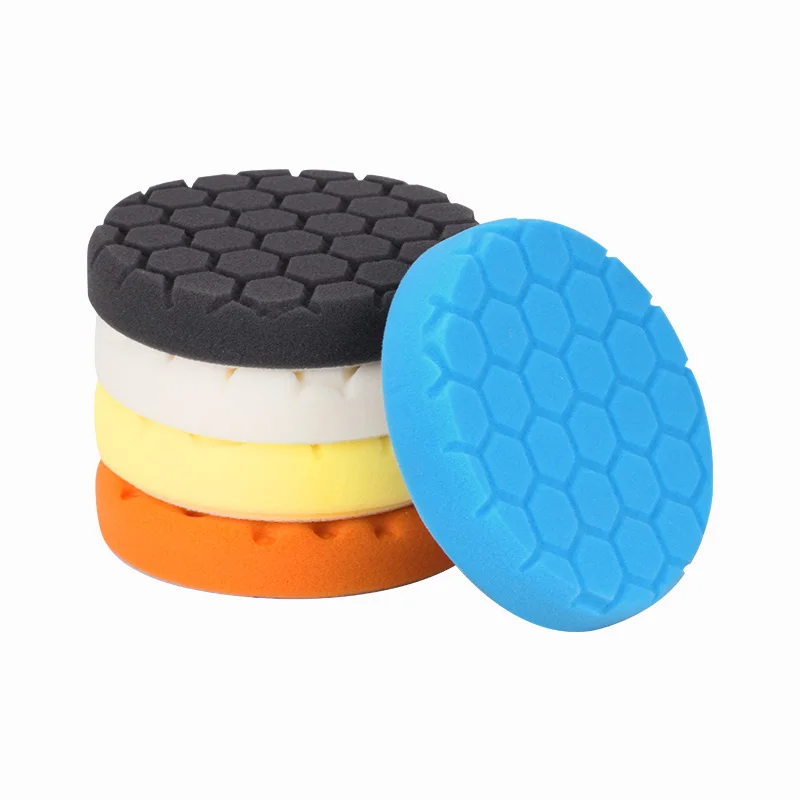 

SPTA 6 inch (150mm ) Buff Pad Polishing Pad kit For Car Polisher Buffing Yellow/Orange/Blue/Black/White --Select Color & Sets