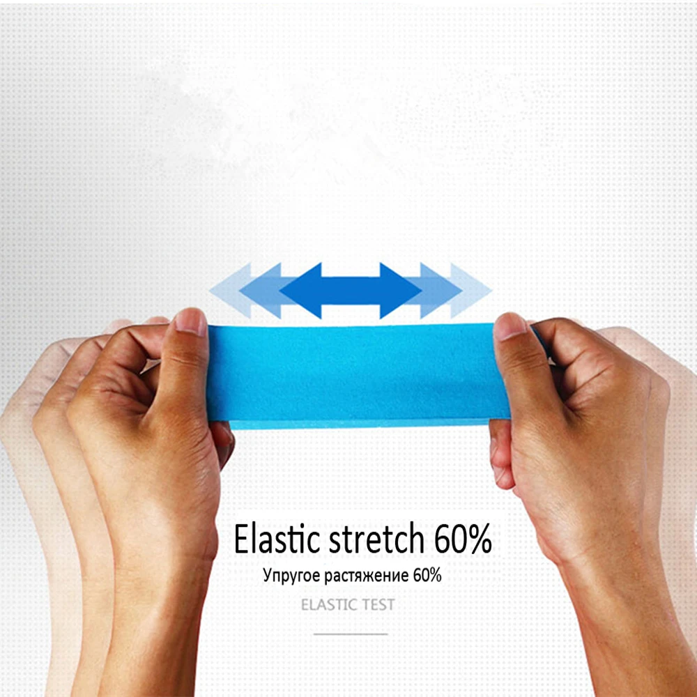 11 color Elastic Tape Muscle Bandage Athletic Recovery Kneepad Sports Safety Pain Relief Knee Pads Support Gym Fitness Bandage