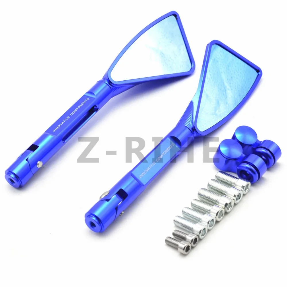 

for 5 color 2017 Aluminum CNC side rear view mirror universal for all motorcycle mirror Street bike Scooter dirt bike for ktm bm