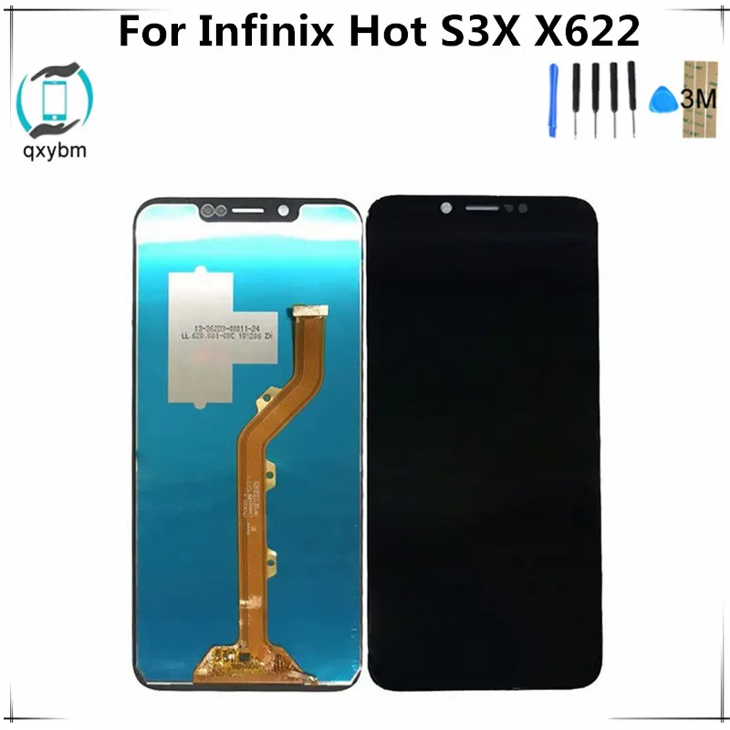 6 2 дюйма для Infinix Hot S3X X622 ЖК-дисплей с сенсорным экраном дигитайзер Полный в сборе