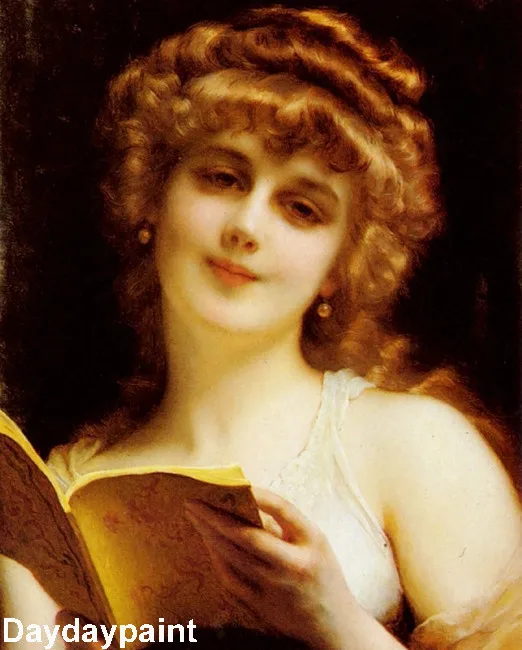 Museum Quality 100 Hand Painted Famous Classical Oil Painting of Women