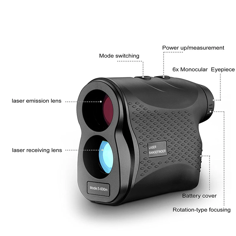 POTENCO 600m-1500m 6X Golf Laser Rangefinder Telescope Angle Range Finder For Hunting Speed-Heightangle Measuring Tool Telemetre POTENCO 600m-1500m 6X Golf Laser Rangefinder Telescope Angle Range Finder For Hunting Speed-Heightangle Measuring Tool Telemetre