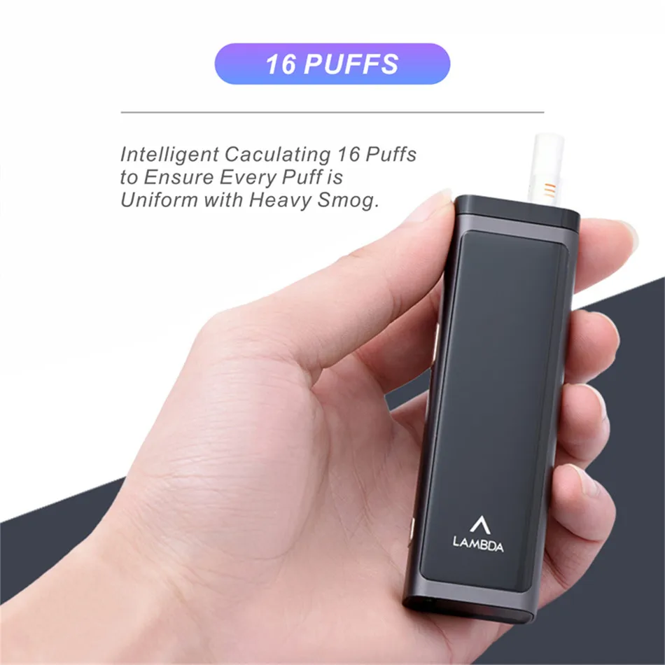 LAMBDA T3 оригинальная ручка без огня с модулем pod box испарителя 1500mah vape kit электронная