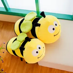 Пчелы гусеницы мягкие игрушки куклы подушку игрушки для детей Девушки Подарки на день рождения Детские подушки XTY087