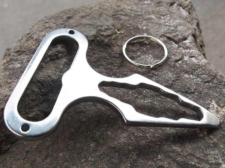 EDC Spiked Defense Multi-Functional Combined Wrench Bottle Opener Tool New