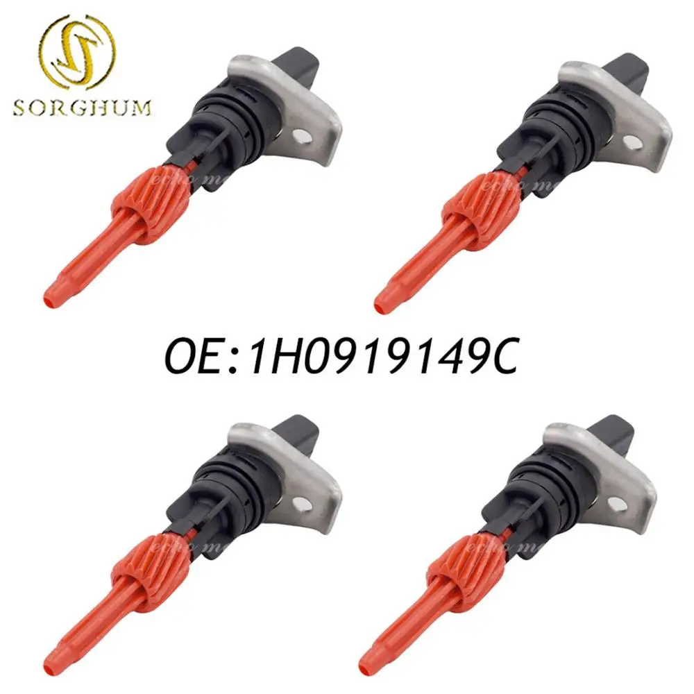 4 шт. передний датчик скорости одометра 1H0919149C для 1997 2011 AUDI A3 S3 / SKODA Octavia SEAT Ibiza /VW Jetta