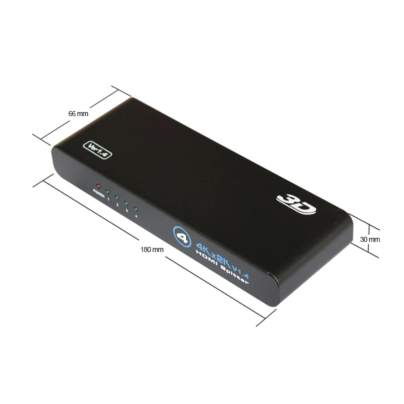 HDMI сплиттер с интерфейсом 3D эффект 1 вход 4 выхода для гигантского светодиодный