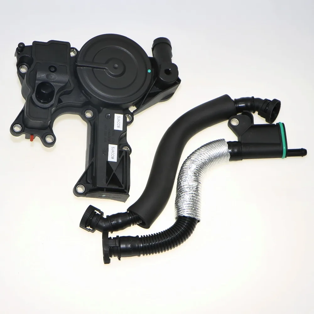 Car Oil Water Separator + Breathing Exhaust Vent Hose For Jetta Golf Passat Tiguan A3 A4 A5 TT