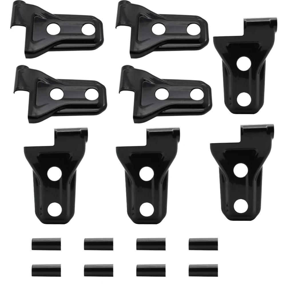 Новые 8 шт. черный дверных петель Крышка для Jeep Wrangler 4 двери 2007- 4 шт. дверных петель крышки для Jeep Wrangler JK Unlimited 2 двери