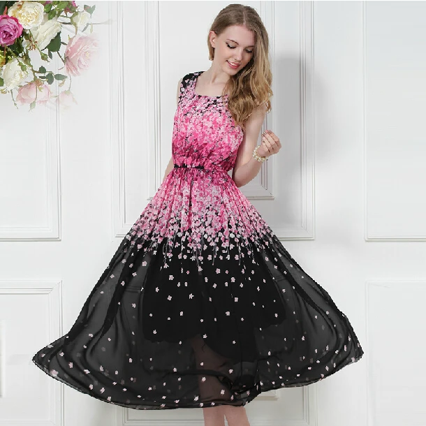 Aliexpress.com : Buy New spring summer women dress 2014 fashion flower