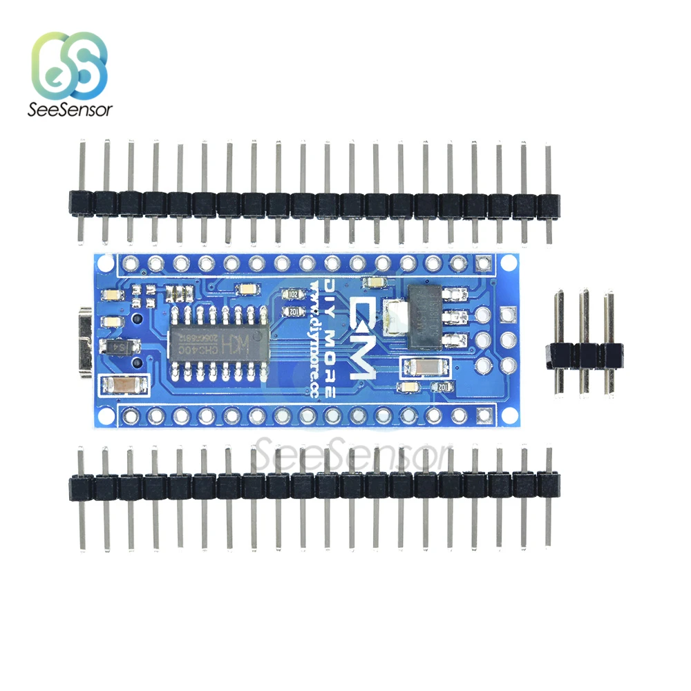 Nano Mini USB с Загрузчиком совместимый Nano 3,0 контроллер Arduino CH340 USB драйвер 16 МГц Nano V3.0 ATMEGA328P