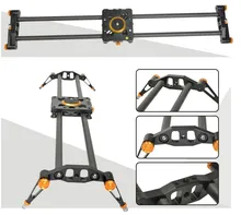 Ashanks 80cm 6 Bearings Carbon Fiber Slider DSLR Camera DV Track slide & Video Stabilizer Rail Track Slider For DSLR Camcorder
