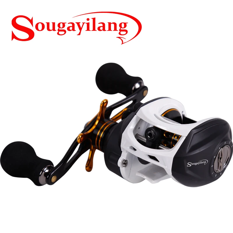 Sougayilang 9 + 1 подшипник Наживка литья Fsihing Катушка Шестерни соотношение 7:1 высокое