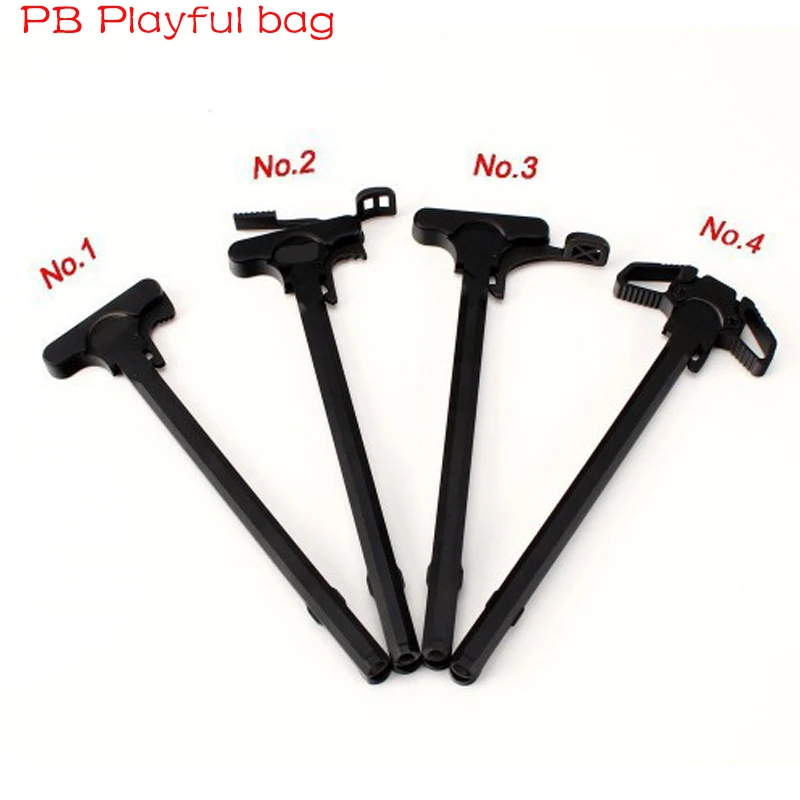 

pb Tactical sniper butterfly handle AR15 charging handle butterfly handle M16.223 5.56 M4 butterfly handle gel ball gun QD08