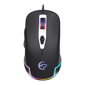 

Gaming Mouse 8 button 6 button RGB Backlight Optical USB Wired Mouse Gamer Mice Laptop PC Computer Mause for Game 502#3