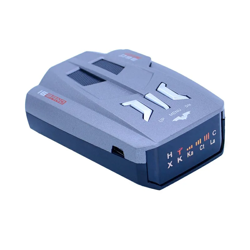 

360 Degrees Vehicle Car Anti-Police 12V Radar Detector Speed Control Detector Voice Warning English&Russian Version