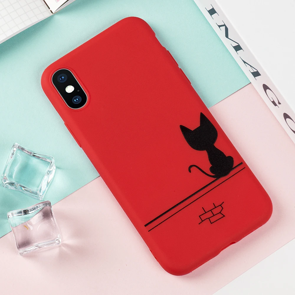 Для iPhone 6 6S 5s SE 8 8Plus X 7 7Plus XS Max Cute Avocado Love Heart Мягкая силиконовая коробка для сладостей для iPhone XR XS MAX XS Capa - Цвет: 19