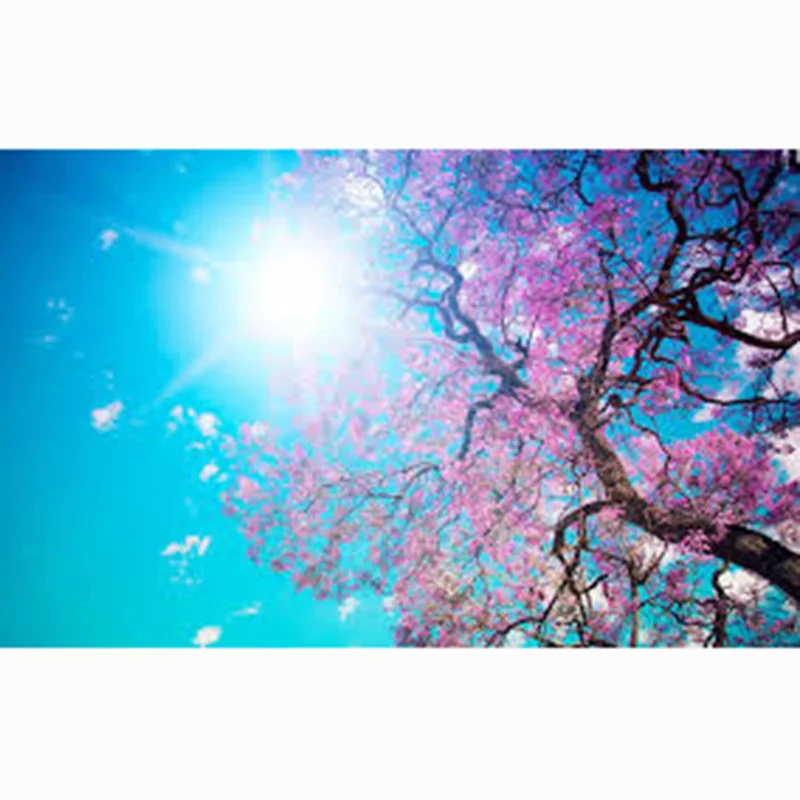 

5D DIY Full Square Diamond Painting Cross Stitch "Under the cherry tree" 3D Diamond Embroidery Rhinestone Mosaic Home Decor Gift