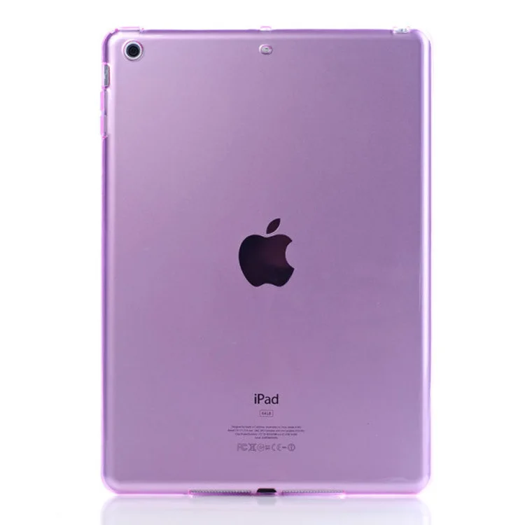Мягкий силиконовый чехол для Apple iPad Air, для iPad 5, A1474, A1475, A1476, прозрачный защитный чехол для планшета из ТПУ+ стилус - Цвет: Розовый