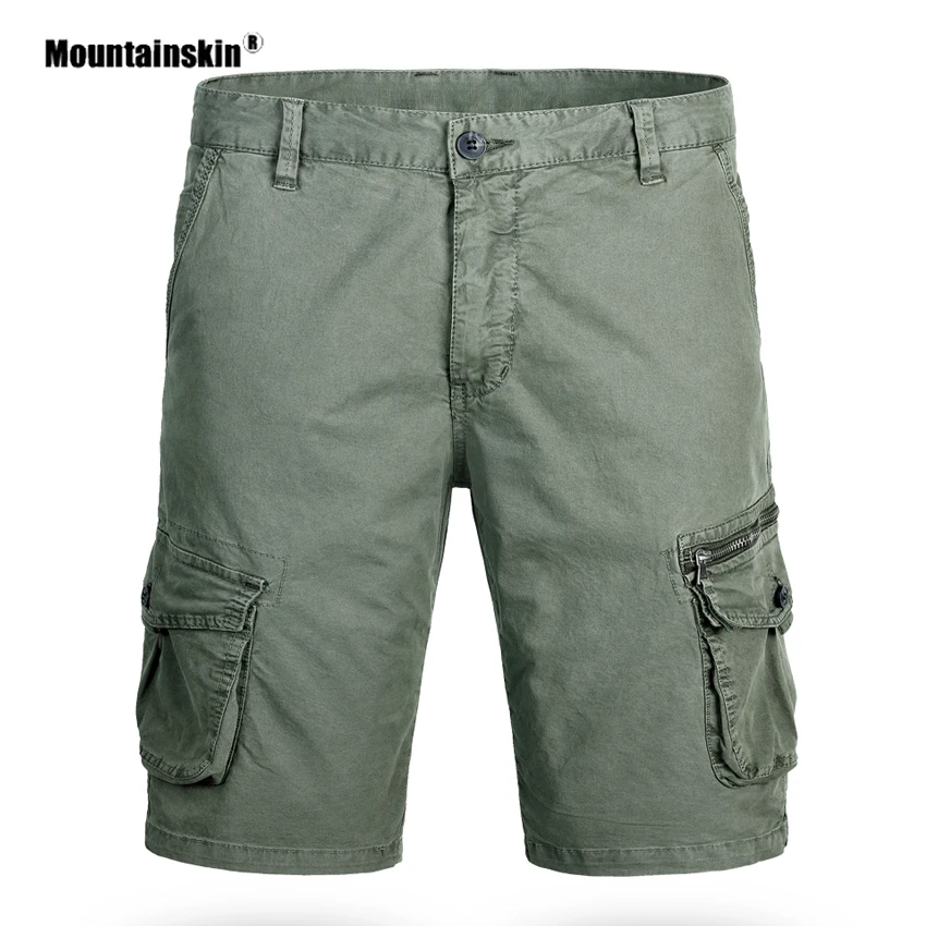 Шорты Mountainskin мужские спортивные однотонные Свободные Штаны для спорта на