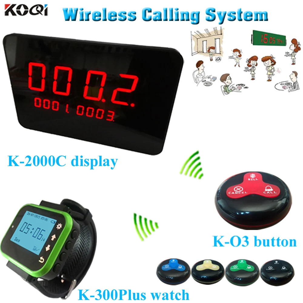 

Guest paging system 1 display receiver and 3 vibrating and flashing pagers and 30 waiter buzzers for restaurant equipment