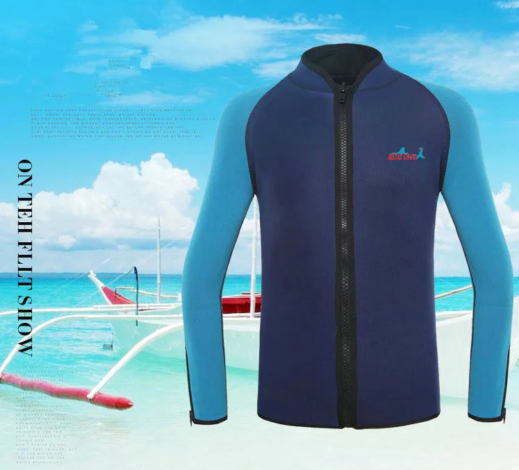 Стиль неопреновый жилет для Гидрокостюма+ шорты для женщин 2 мм серфинг для купания костюм из двух частей для плавания Подводное плавание с длинными рукавами гидрокостюмы - Цвет: Зеленый