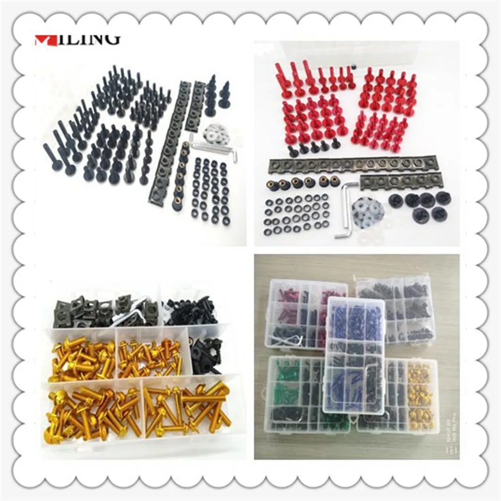 

Motorcycle motorbike Screws Pike Bolts nuts Fairing FOR SUZUKI DL650 VSTROM DR 650 S SE SV650 S GSXR1000 BobbeR