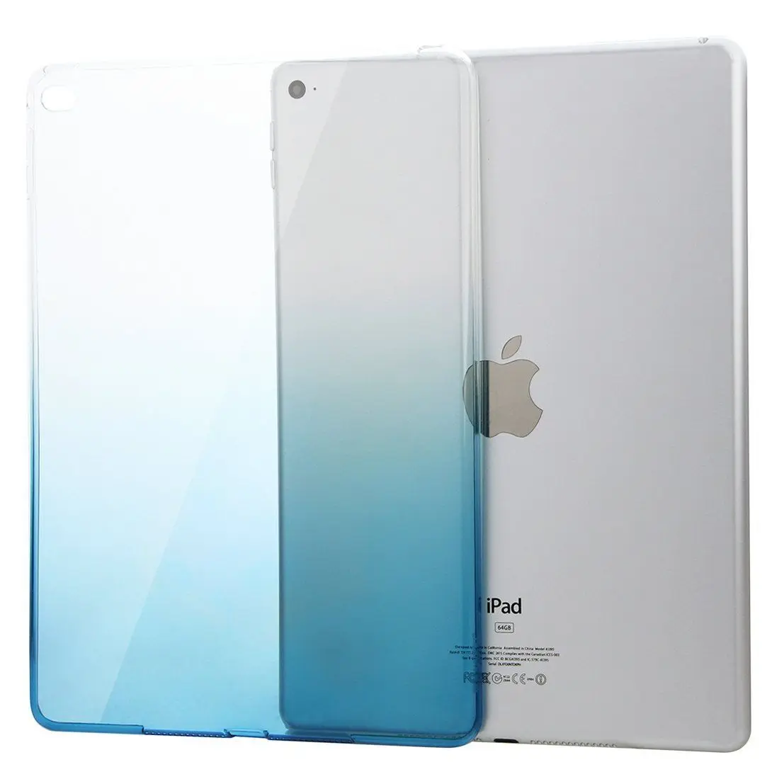 Для iPad Pro 11 2018 10 5 чехол ультра тонкий прозрачный мягкий бесцветный из силикона и