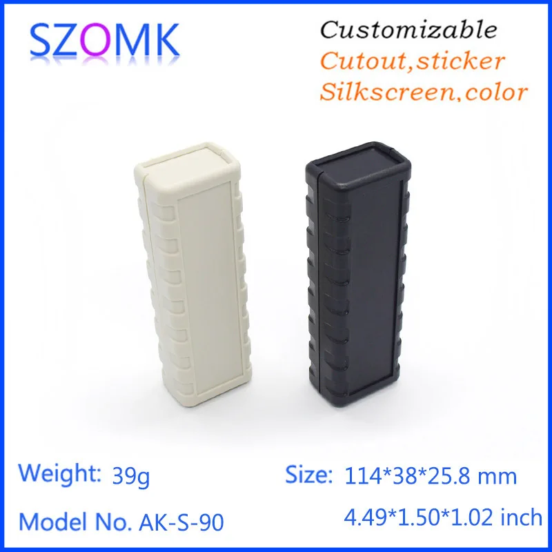 plastic enclosure for electronics control box szomk diy enclosure junction box plastic housing small abs instrument enclosure distribution box black plastic box enclosure electronics case  (3).jpg